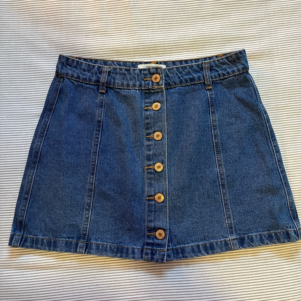 Denim skirt